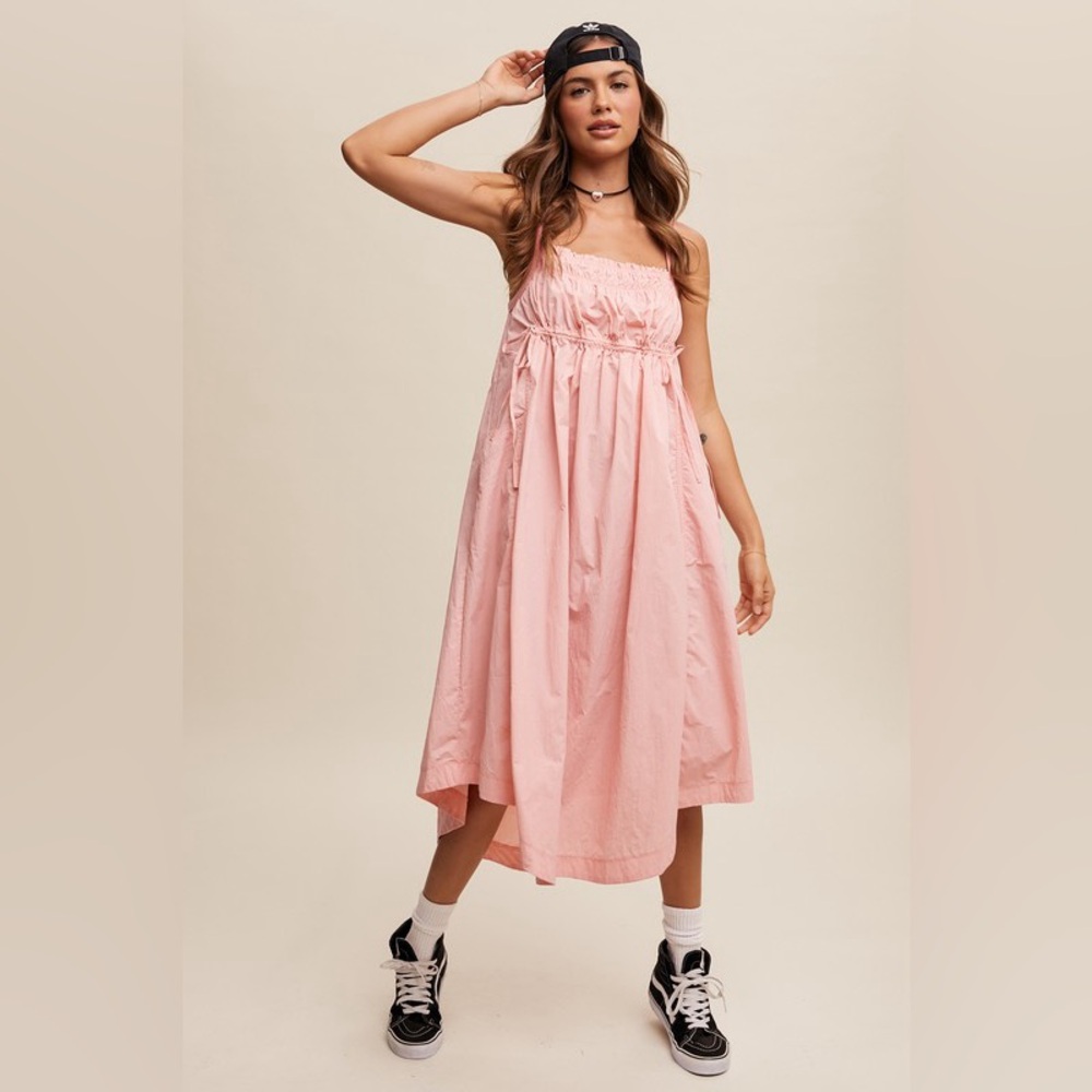 #134 New! Boho Dress With Pockets